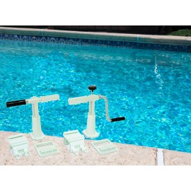 Solaris Cover Reel for Above-Ground Metal or Ultra Frame Pools ~ Various Sizes  - 24' Wide