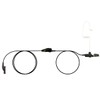 EH Acoustic Tube Earpiece/Headset with PTT and Mic Surveillance Kit