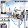 TAILONZ PNEUMATIC Rotary Lever Hand Valve HV-04 1/2”BSP Air Flow