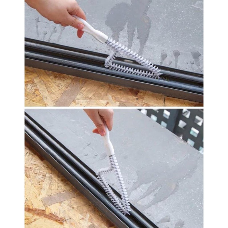 xuanran Window or Sliding Door Track Cleaning Brush Multipurpose Slot