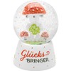 Sheepworld Dream globe motif "lucky charm", snow globe, glass, polyresin,