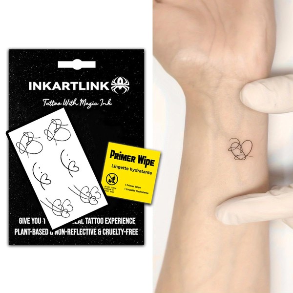 INKARTLINK Semi Permanent Tattoo, small design tattoo, temporary tattoo, magical
