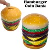 Hamburger Coin Bank Money Box