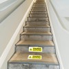Stcky 5 x Caution Mind the Step Vinyl Stickers 150