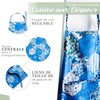 Maison d' Hermine Apron for women with Pocket 100% Cotton