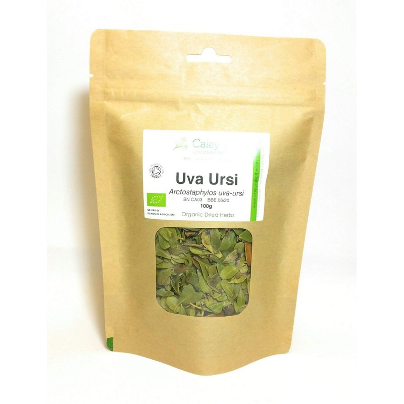 Organic Uva Ursi Dried Herb (Actostaphylos uva-ursi) (100g)