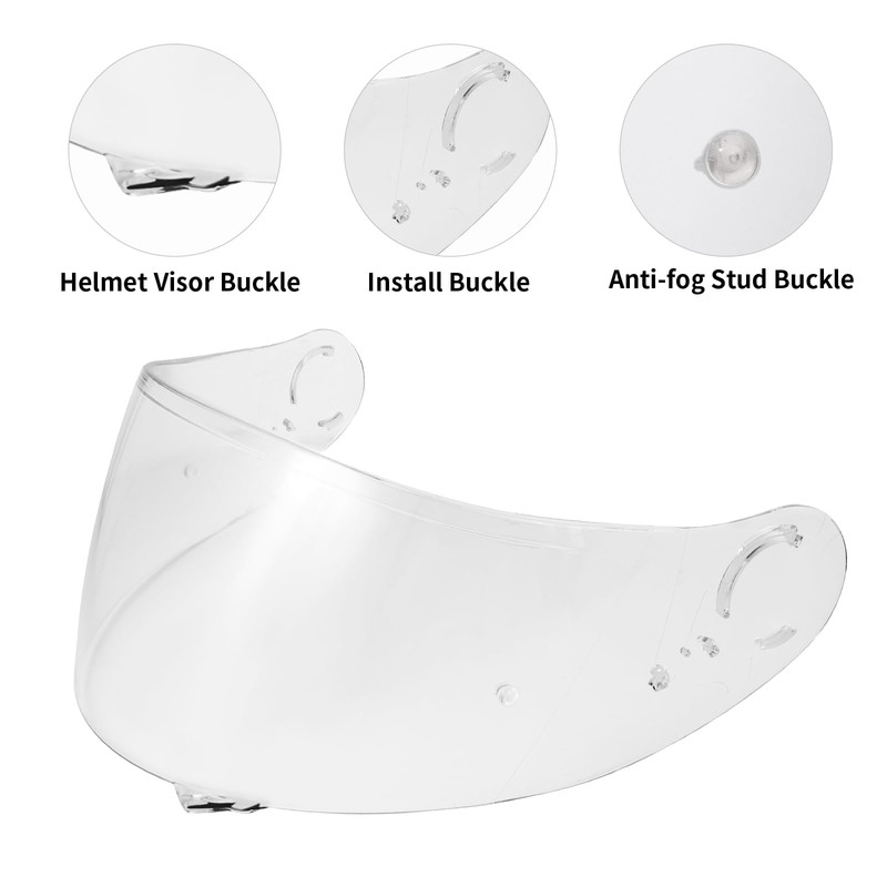 VCOROS GT Air Helmet Visor Replacement, CNS-1 Face Shield Compatible