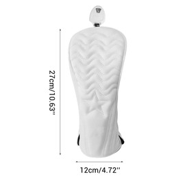 Golf Head Covers, 1/3 Piece Iron Headcovers, Soft PU Golf Club Headcovers, Golf Iron Club Cover for Right and Left Handed