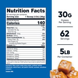 Nutricost Nutricost Whey Protein Isolate (Salted Caramel, 5LBS)