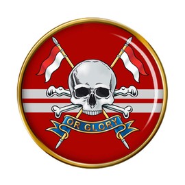 Queen's Royal Lancers, British Army Pin Badge