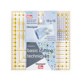 Prym - Righello A Griglia Universale (15 x 15 cm) - 1 unità