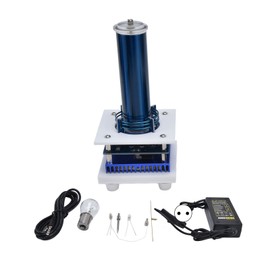 Music Coil Arc Plasma Loudspeaker Wireless Transmission Experiment Educational Toy 100‑240VACEU Plug