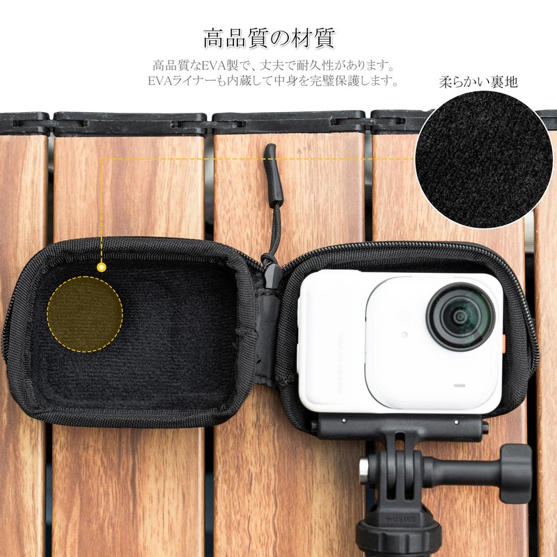 JJC Insta360 GO Ultra Compatible Case, Full Protection, Shock-Proof, Scratch-Proof,