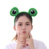 Edostree QWFD-01 Frog Fluffy Headband, Hair Band, Hair Ornament, Costume