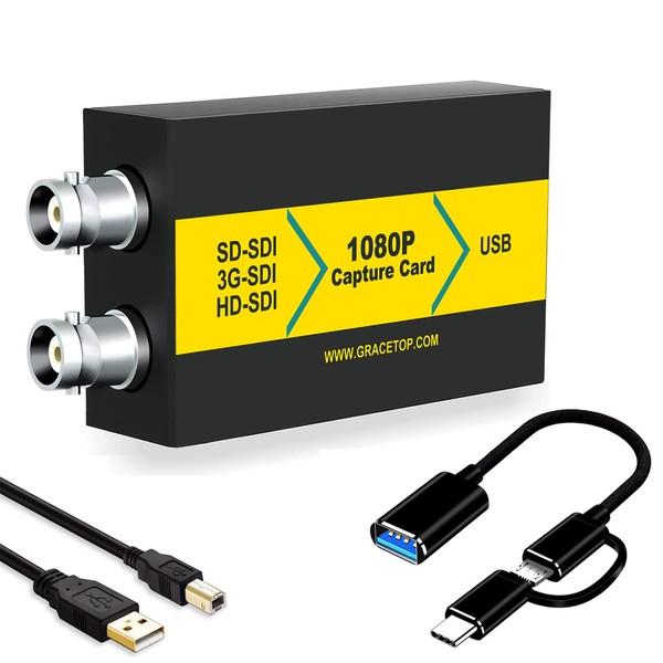 SDI Capture Card, SDI to USB 3.0 Video Capture Device