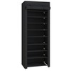 UDEAR 10 Tier Shoe Rack 9 Grids with Dustproof Cover