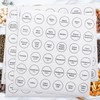 Spice Labels, 432Pcs Spice Labels Stickers 1.4in Waterproof Adhesive Round