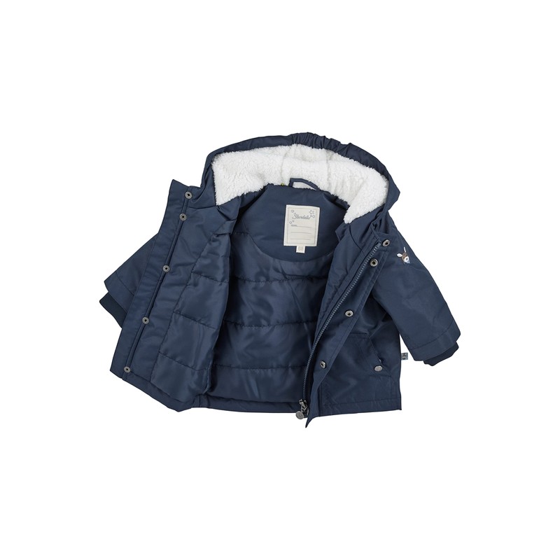 Sterntaler Emmi Baby Boys Outdoor Baby Jacket Donkey, navy