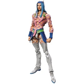 Super Action Figure, JoJoJo's Bizarre Adventure Part 6 Stone Ocean, Narciso A, Approx. 6.1 inches (155 mm), PVC & ABS & Nylon Pre-Painted Action Figure