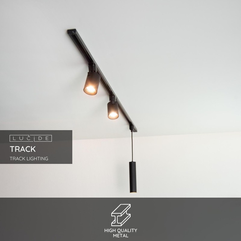 Lucide Track I-Connector - 1-Phase Track / Rail System -
