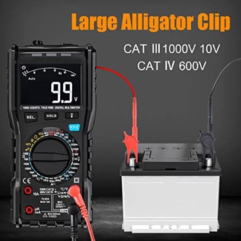 25Pcs Multimeter Test Cable Kit Probe Line Wire Hook Crocodile