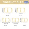 Bekecidi 10 Pieces Oval Finger Splint - Trigger Finger Splint