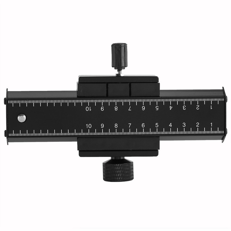 Macro Long Focusing Close up Quick Rlease Plate Slide Rail
