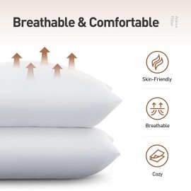 Acanva Hotel Quality Bed Pillows for Sleeping,Premi