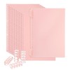 PATIKIL 12 Pack Binding Covers, A4(11.8x8.5 Inch) 22 Mil Plastic