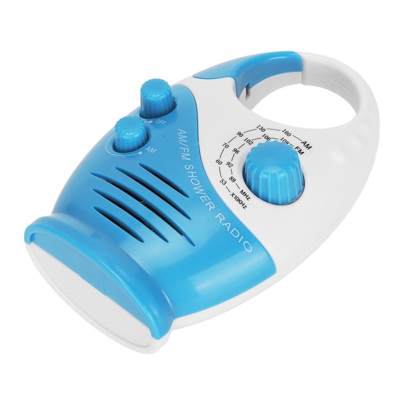 AM FM Portable Radio Portable Hook Type Waterproof Broadcast Music