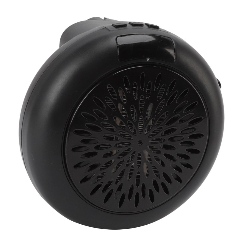 Black Electric Heater Mini Rapid Heating Simple Operation Table Electric