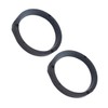 iplusmile 2pcs Auto Speaker Spacer Ring for Car Door Audio