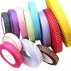 Chenkou Craft 24 Yards 5/8" Dot Grosgrain Ribbon Total 12