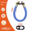 Fenhaliny Engine Drain Port Oil Changing Hose 3/8" NPT, 14"