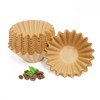 MUCXNIIY 2-5 Cup Coffee Filters, Pack of 100 Unbleached Coffee