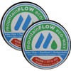mountainFLOW Plant-Based, Biodegradable, Petroleum Free Ski/Snowboard Hot Rub-On Quick Wax,