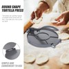 MUCKLILY 8 Inch Aluminum Tortilla Press Dough Presser for Tortilla