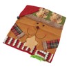 Xmas Dinner Chair Back Covers Easy To Install Soft Anti