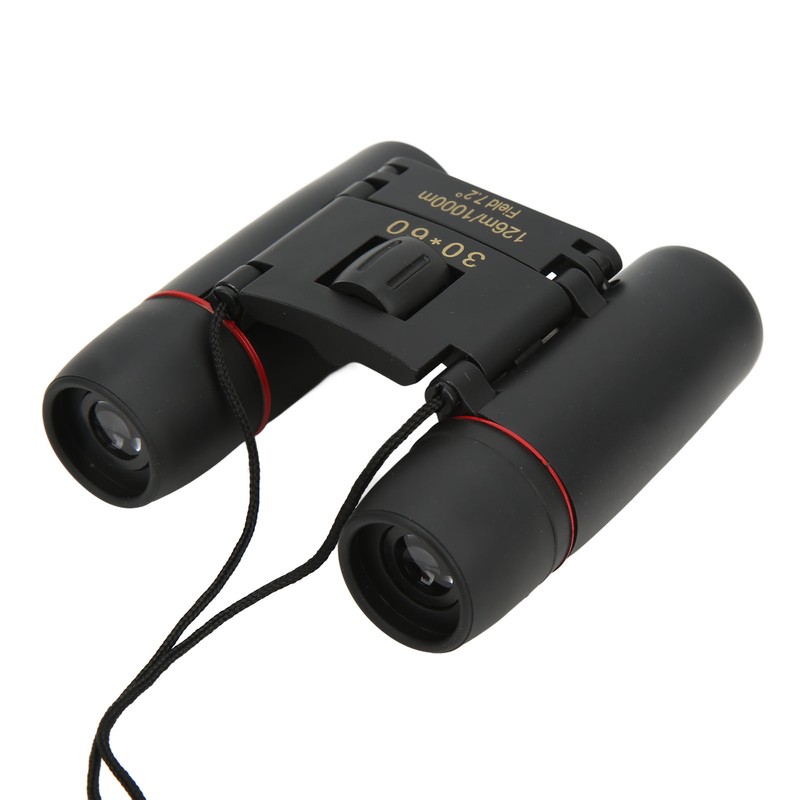 30x60 Compact Binoculars Clear Low Light Vision Easy Focus Portable