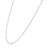 925 Sterling Silver 2.7mm Figaro Chain Necklace 16"-24", 16"