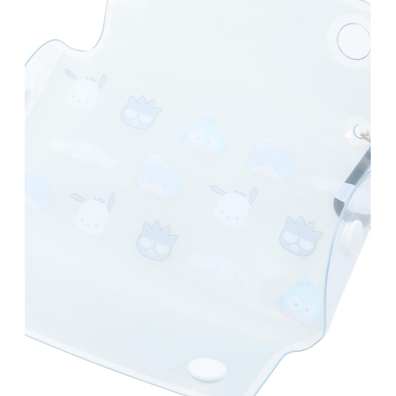 Sanrio Sanrio0055 Clear Multi Case, Small Size, with Carabiner, Small