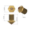 DUROZZLE Ruby Nozzle 0.6mm for Bambu Lab P1P / P1S