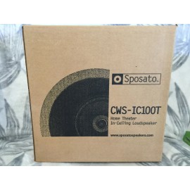 Sony Sposato CWS-IC100T, By Sony 6.5"  2-Way In-Ceiling Speaker, 60W, EACH, New S21