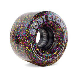 Bont Skates - Glow Light Up LED Indoor Roller Skate Wheels - Jam Shuffle Rhythm Skating - 58mm x 32mm 101A - Pack of 4 (Metro City)