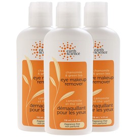 EARTH SCIENCE - Chamomile & Green Tea Natural Eye Makeup Remover(3pk, 4 fl. oz.)