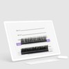 Auto Fan False Eyelashes Women Professional Salon Black Volume False
