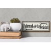 FEMER Wooden Sign 27 x 10 cm Bicycle Workshop