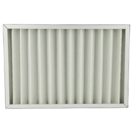 vhbw 2x Filter G4 Compatible with Pluggit SWT180 Geothermal Heat Exchanger Filter Set, 37 x 25 x 4.6 cm, White