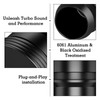 Black F150 Blow Off Valve Mod - Vent to Atmosphere