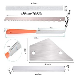 Btuty Guitar Fret Leveling Kit Stainless Steel Guitar Maintenance Tools Set Fret Polishing Repair Kit with Straightedge Notched Ruler Files Sandpaper for Guitar Setup Repair
